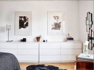 Scegliere la cassettiera per la camera da letto.