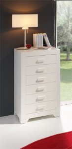 Chiffonier in bianco