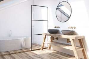 La distribuzione migliore per il bagno