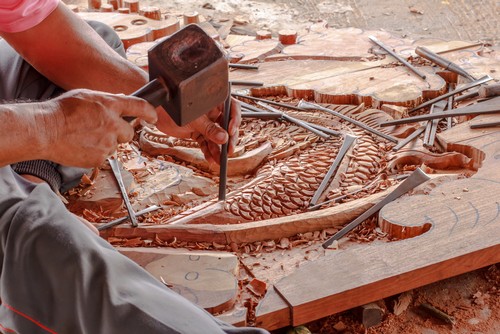 Esempio di mobile handmade