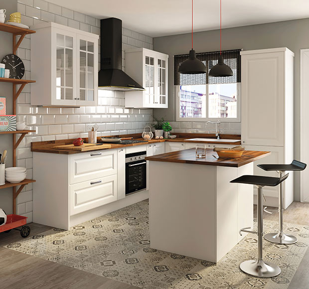 Piano cucina in legno