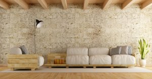 Tendenza naturale per il salotto: l'arredamento di moda del 2018