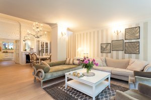 Equilibrio nel soggiorno.