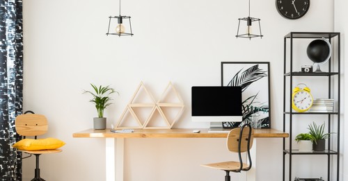 Decorazione e arredamento per un ufficio in casa Decorazione e arredamento per un ufficio in casa