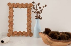 Cornici fai-da-te con tappi di sughero