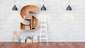 Decorare le pareti con lettere e numeri