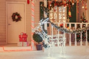 Come decorare la terrazza a Natale
