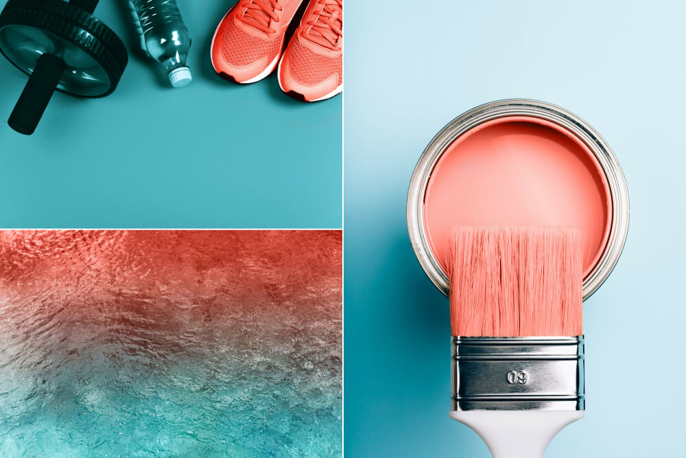 Sfumature di Living Coral