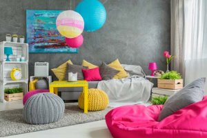 Trucchi e consigli per avere una casa multicolore
