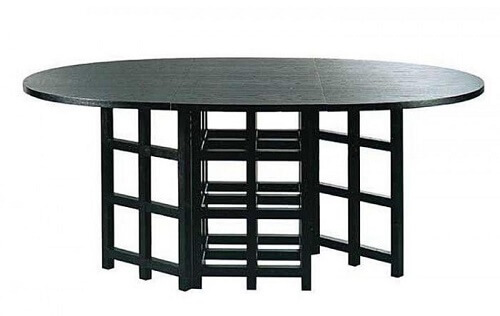Tavolo in stile Mackintosh