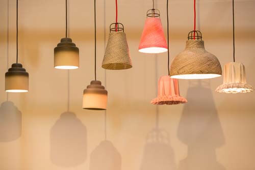 Alcune lampade sospese