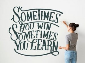 Decorare in modo creativo con le frasi motivazionali