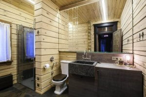 Elementi imprescindibili in un bagno rustico