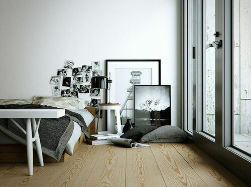 Decorare con i quadri senza appenderli alle pareti