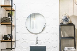 specchio in bagno