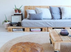 Altre idee con i pallet per decorare senza spendere