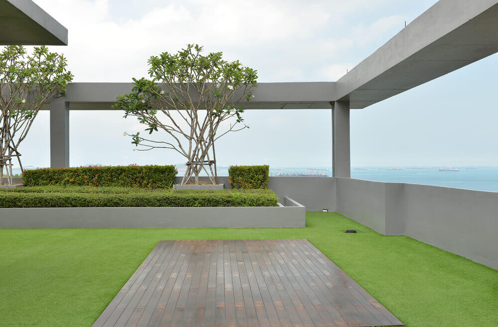Manutenzione dei giardini sui tetti