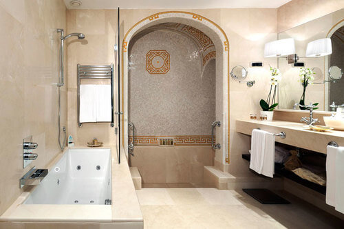 Bagno in stile romano