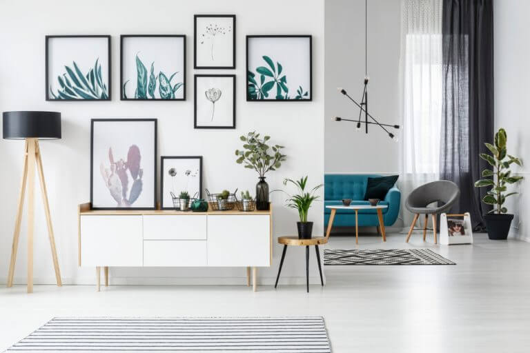 Decorare con motivi geometrici a rettangolo
