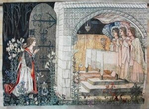 Decorare le pareti con tappeti dai motivi architettonici