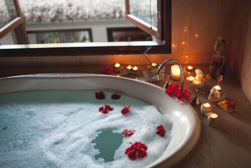 Bagno rilassante