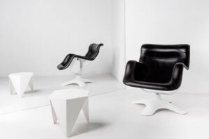 Sedia Karuselli: comfort e pulizia formale