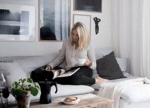 Profilo instagram di arredamento scandinavo