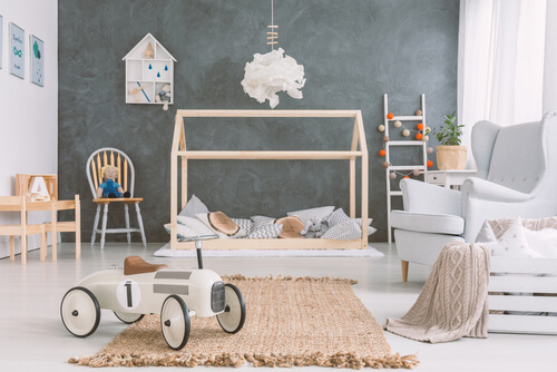 Cameretta in stile Montessori