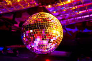 La palla da discoteca per animare una festa