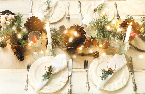 6 trucchi per presentare una tavola di Natale perfetta