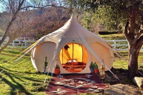 Tenda beduina rotonda