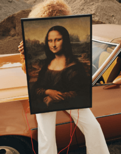 Monna Lisa nella collezione markerad di Ikea