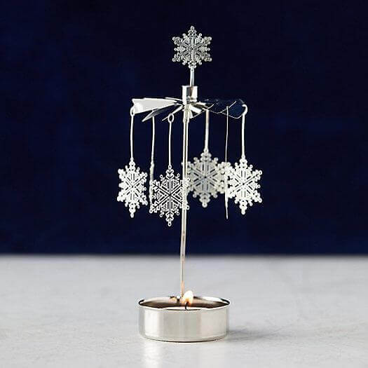 Portacandele rotante