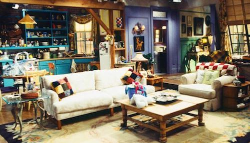 decorazioni serie tv appartamento friends
