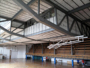 Soffitto della palestra Maravillas