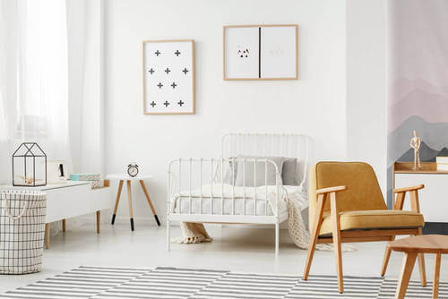 Stile nordico con il bianco