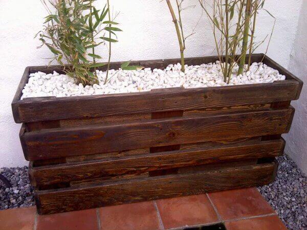 Fioriere creative con pallet
