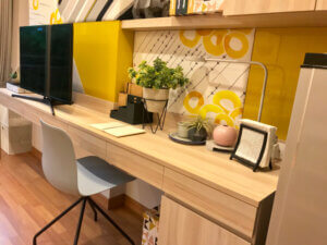 Arredare l'angolo per lo studio