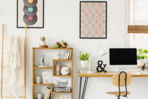 Zona studio per lavorare e studiare in casa