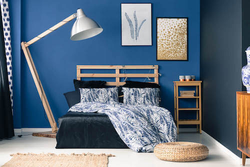 Blu indaco: come usarlo nella decorazione — Decor Tips