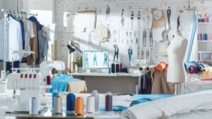 4 passaggi per decorare una sartoria