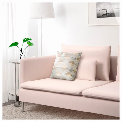 Divano rosa Ikea
