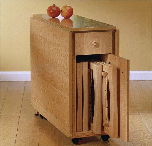 Sfruttare al massimo lo spazio: mobili pieghevoli