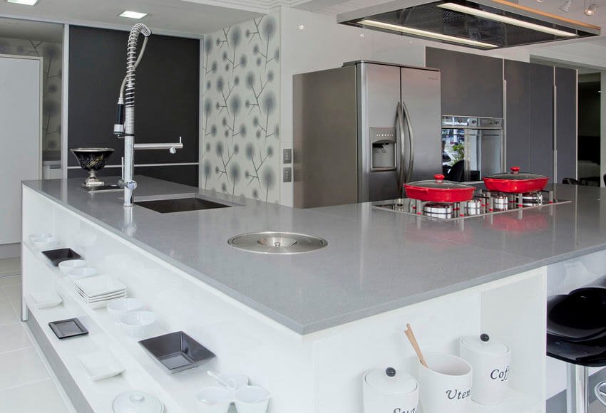 Top cucina in Silestone