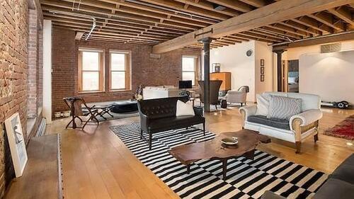 Loft in stile rustico.