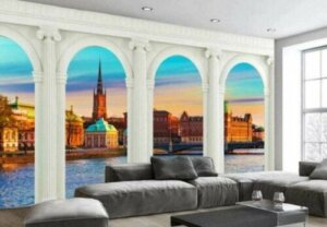 Come usare la carta da parati per decorare il salotto