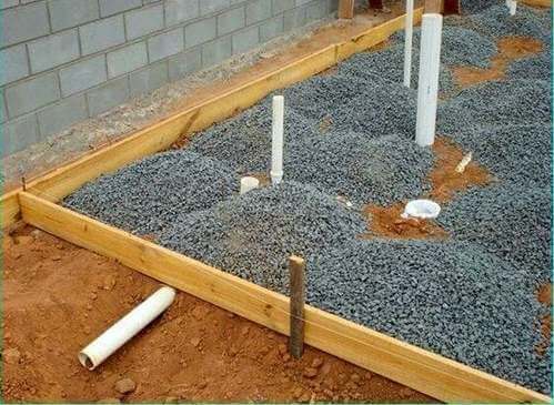 Pavimento per esterni.