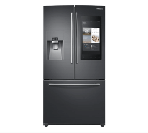 Frigo Samsung con schermo.