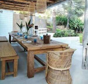 Sala da pranzo estiva: come decorarla?