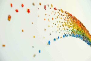 Idea per la decorazione con pittura.